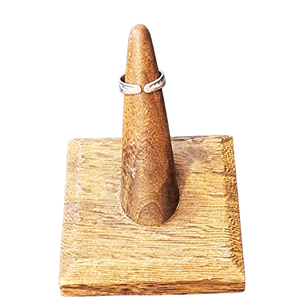 Sterling Silver Wave Toe Ring - image 4